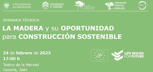 JORNADA TÉCNICA LA MADERA y su OPORTUNIDAD para CONSTRUCCIÓN SOSTENIBLE